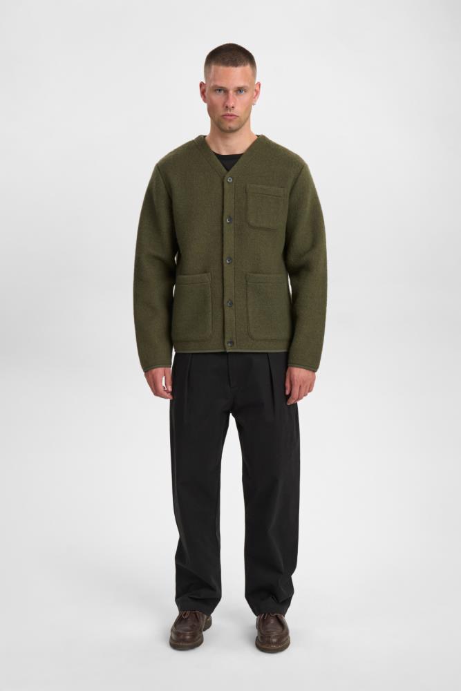 AkSigurd Boiled Wool Overshirt