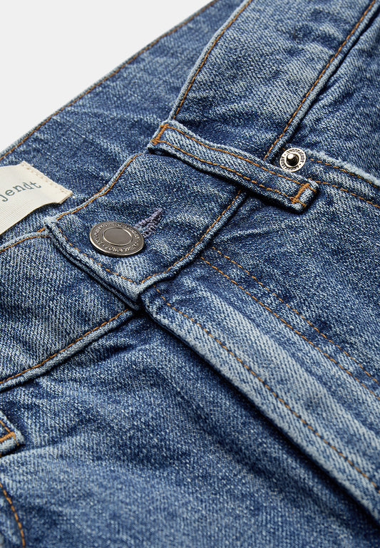 AkJonas Shorts - 8012 Worm Medium Blue