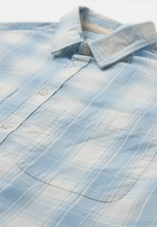 AkOtto Poplin Check S/S Shirt