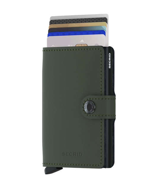 Miniwallet Matte Green-Black