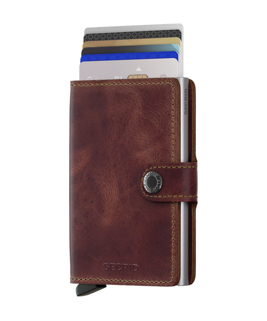 Miniwallet Vintage Brown