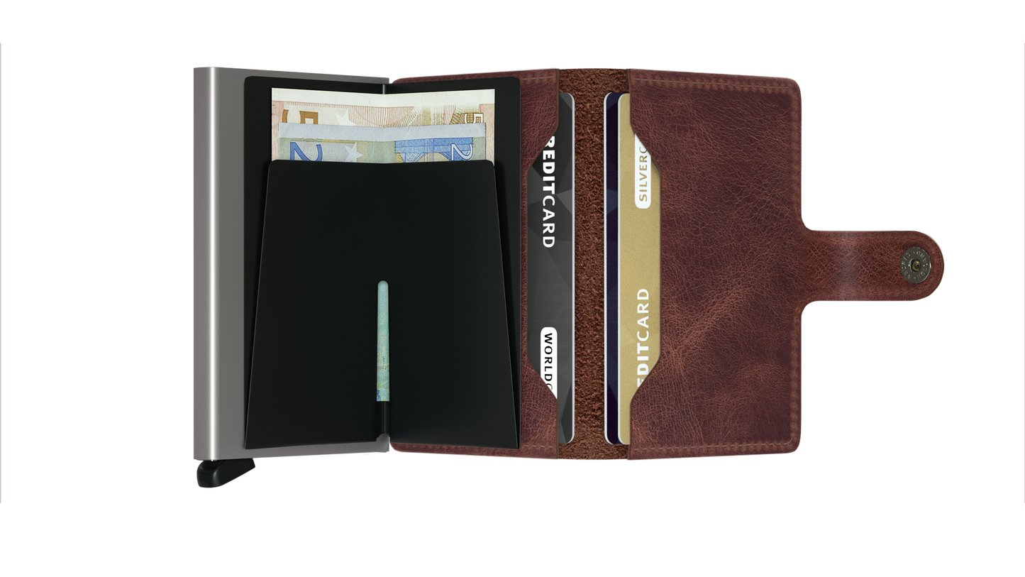 Miniwallet Vintage Brown