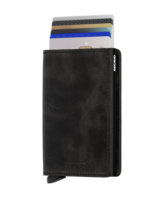 Slimwallet Vintage Black
