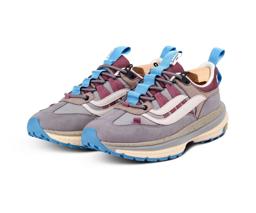 G-Machu Suede Multi D.Grey/Wine