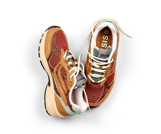 G-Eco`99 Multi Mesh L.Brown/Brown/Mint