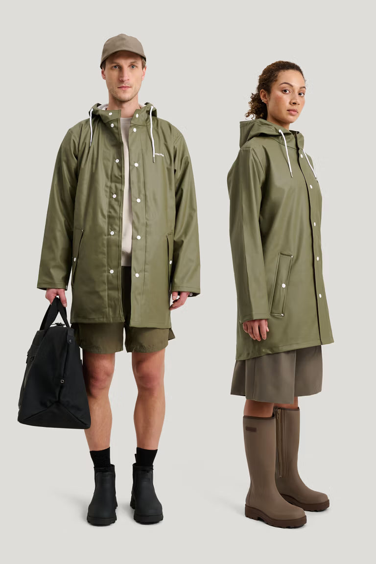 Outerwear Urban PU Wings Rainjacket