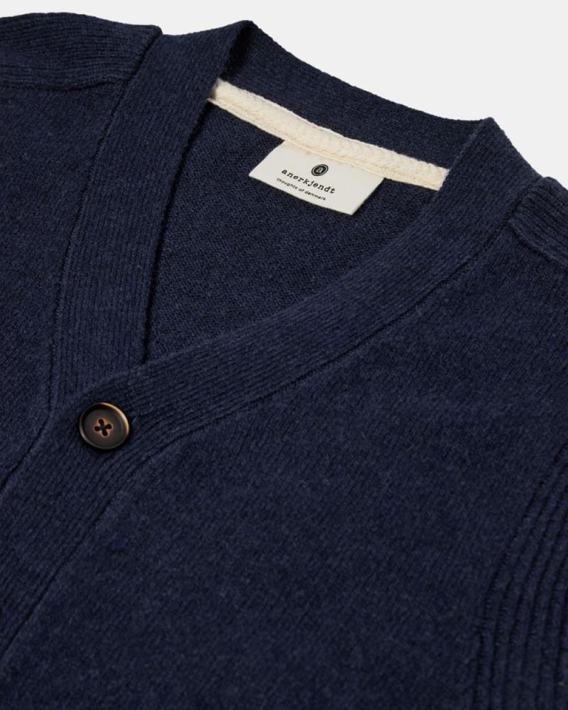 Cardigan de lã de cordeiro AkSvend