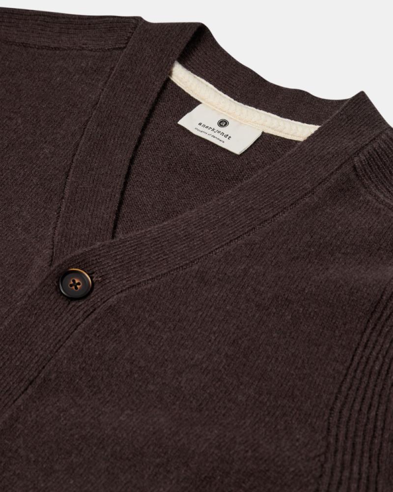 Cardigan de lã de cordeiro AkSvend