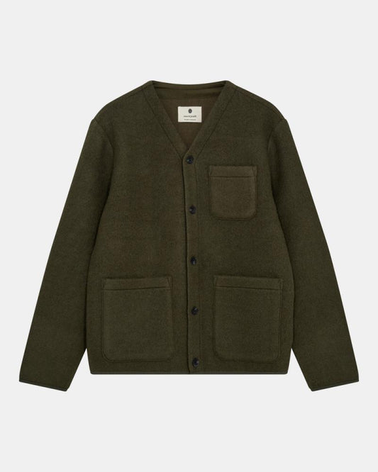 AkSigurd Boiled Wool Overshirt