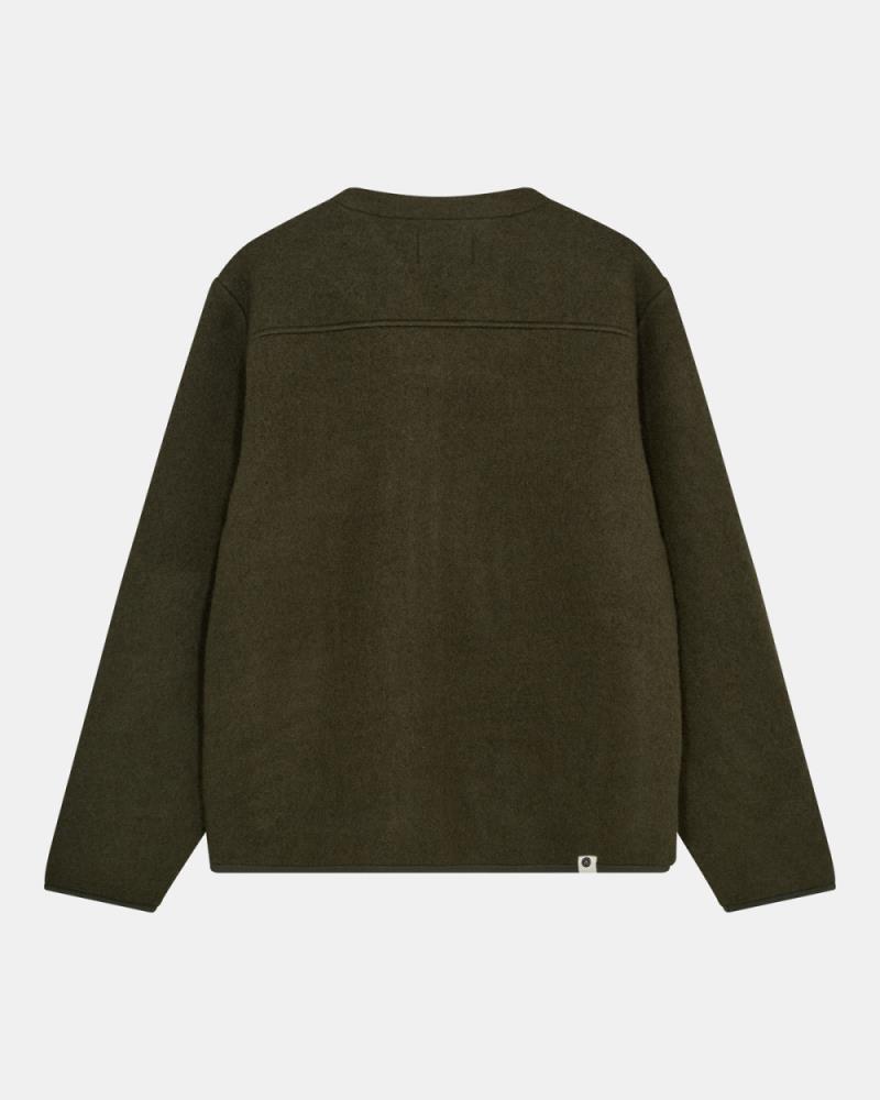 AkSigurd Boiled Wool Overshirt