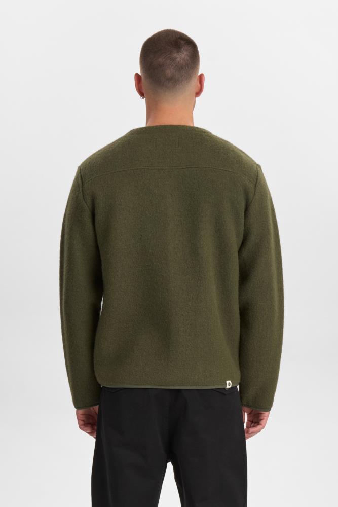 AkSigurd Boiled Wool Overshirt