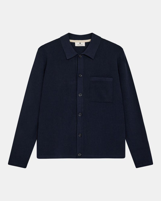 AkSvend Needle Rib Knit Cardi