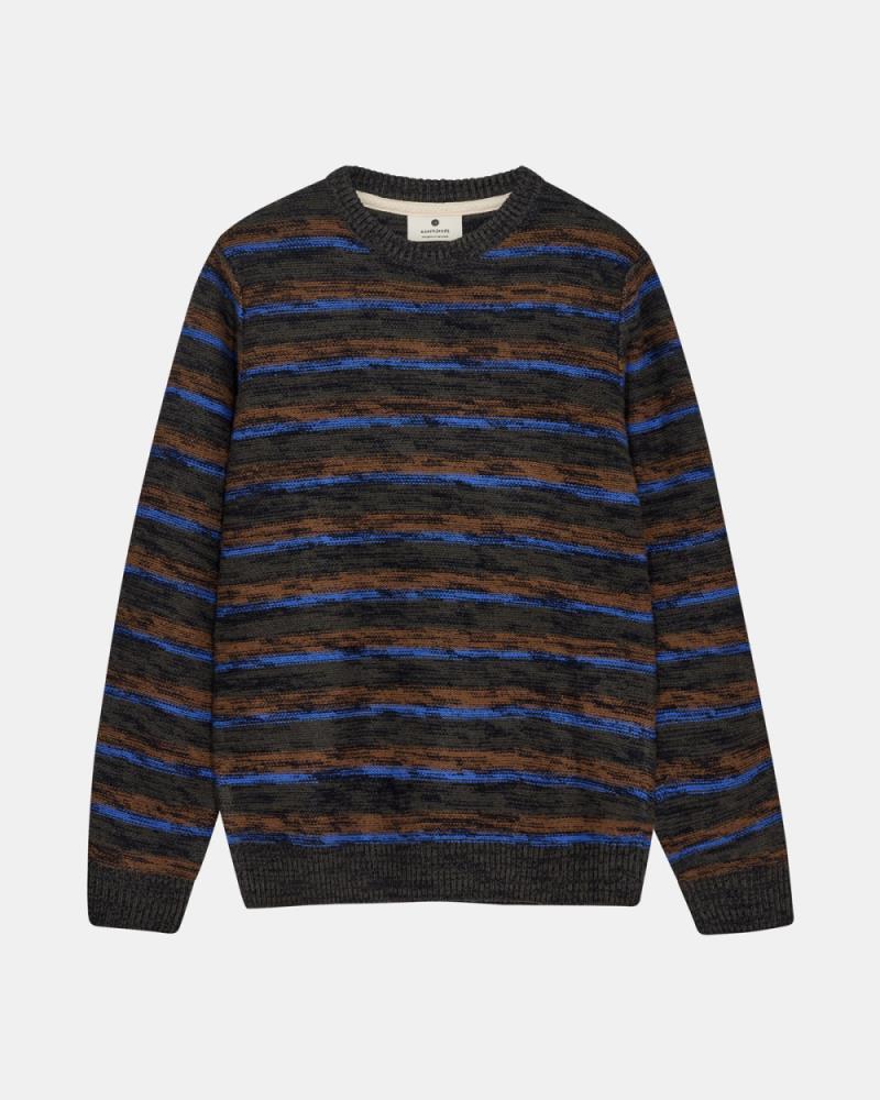 Tricô AkSune Reverse Stripe