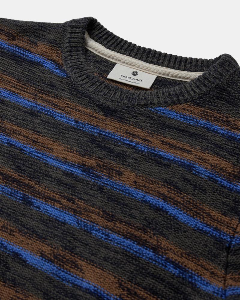 Tricô AkSune Reverse Stripe