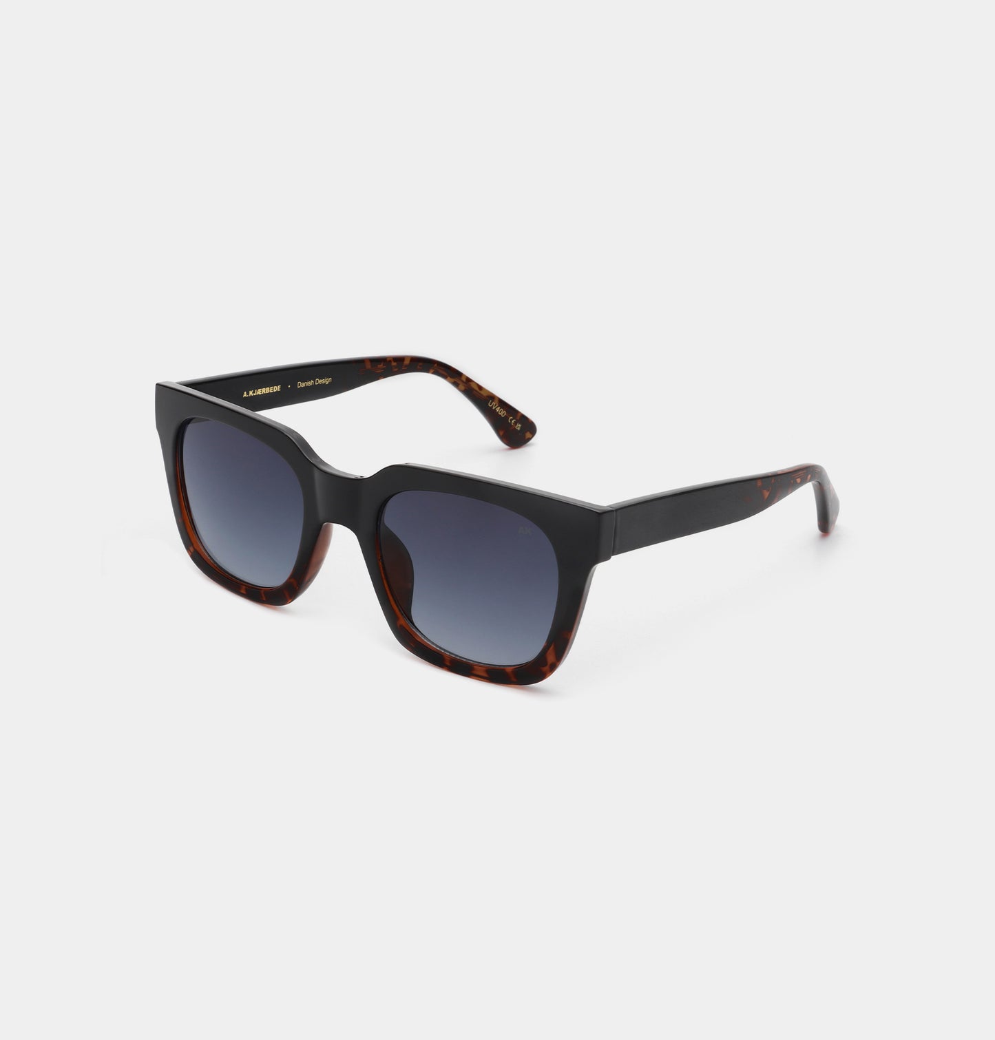 NANCY Black Demi Tortoise