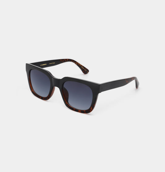 NANCY Black Demi Tortoise