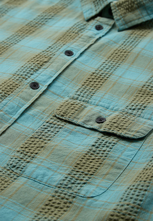 AkOtto Seersucker CH. S/S Shirt