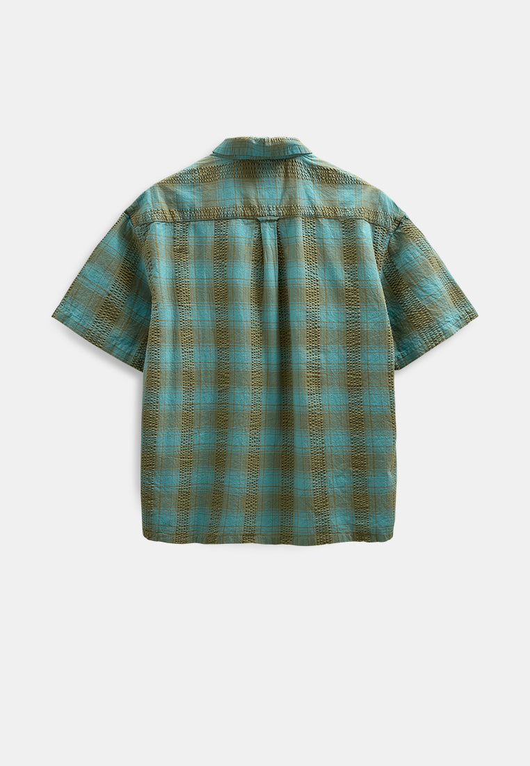 AkOtto Seersucker CH. S/S Shirt