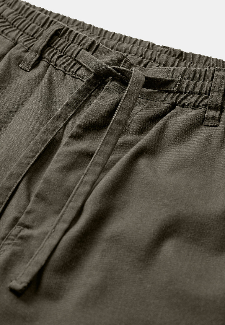 AkJames Cot/Linen/Vis Ela Shorts