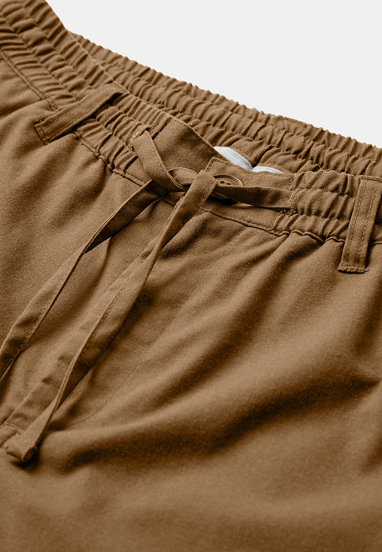 AkJames Cot/Linen/Vis Ela Shorts