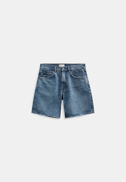 AkJonas Shorts - 8012 Worm Medium Blue