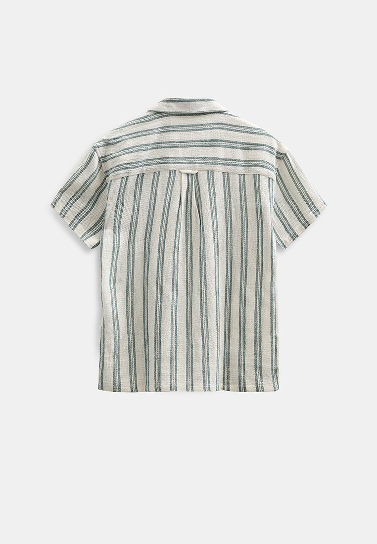 AkLeander Struc Stripe2 SS Shirt