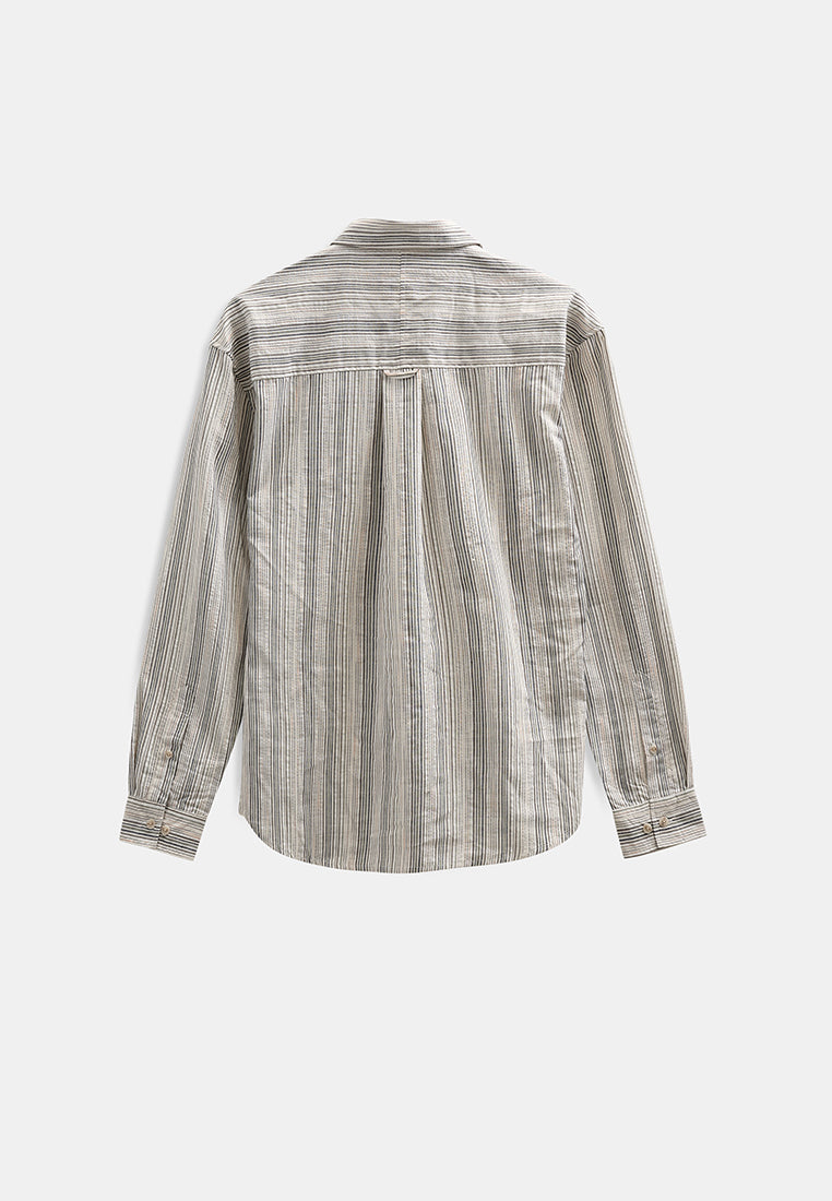 AkLasse Stripe3 LS Shirt