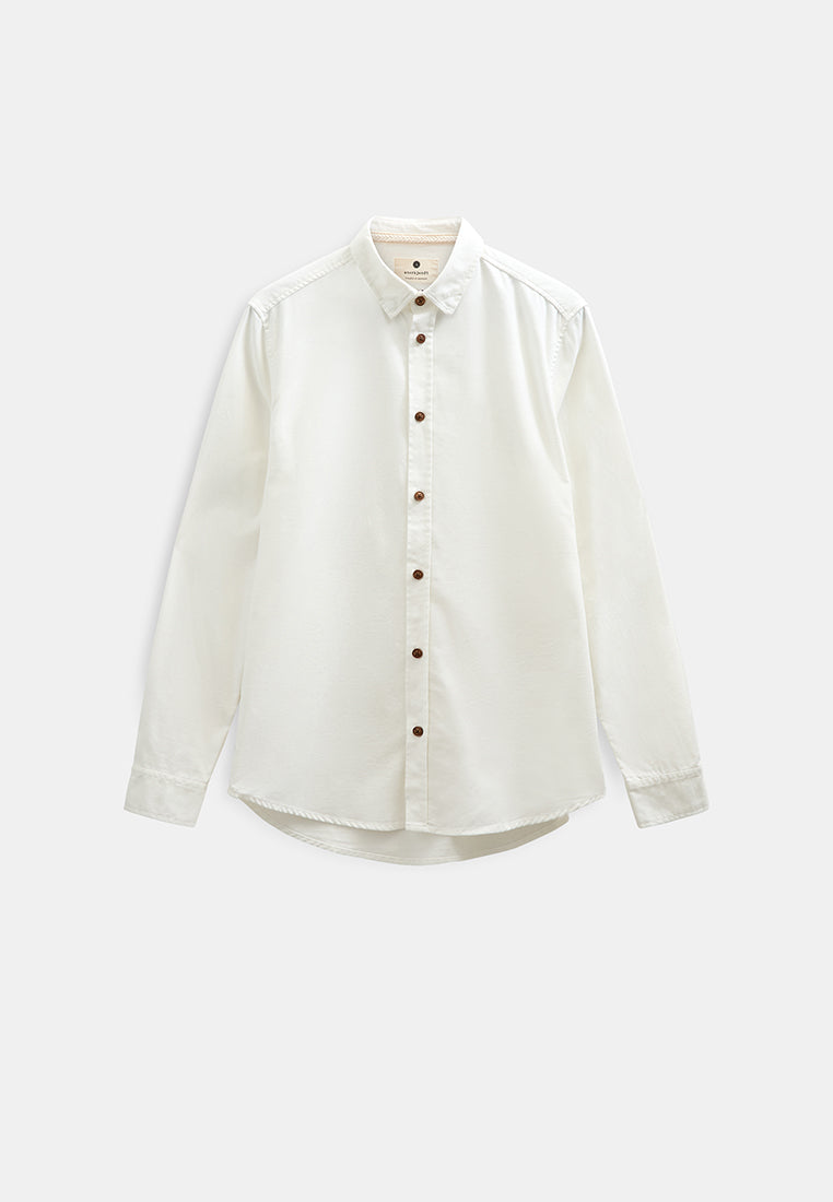 AkLeif Cot/Linen/Vis L/S Shirt