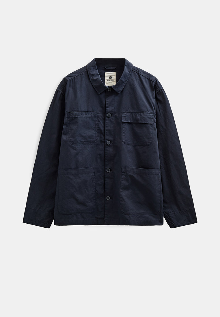 AkOdin Cotton Poplin Overshirt
