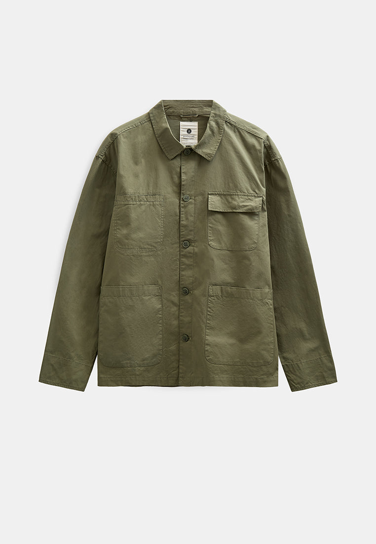 AkOdin Cotton Poplin Overshirt