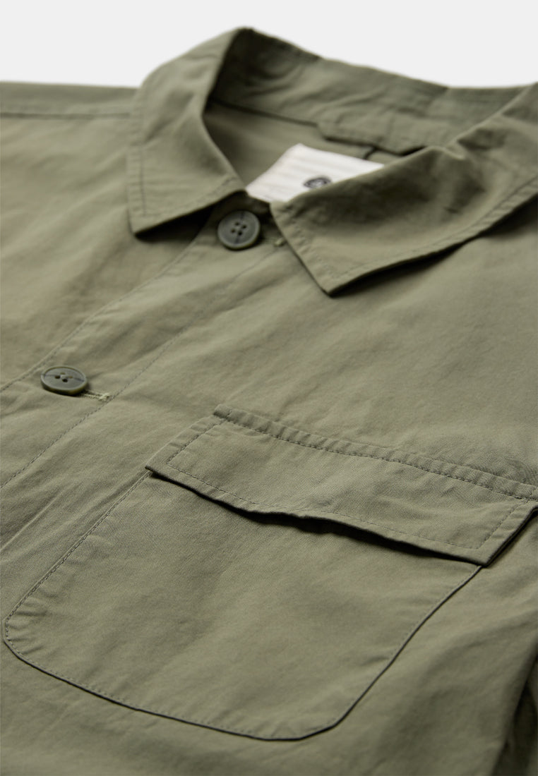 AkOdin Cotton Poplin Overshirt