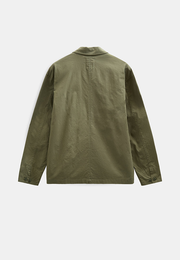 AkOdin Cotton Poplin Overshirt