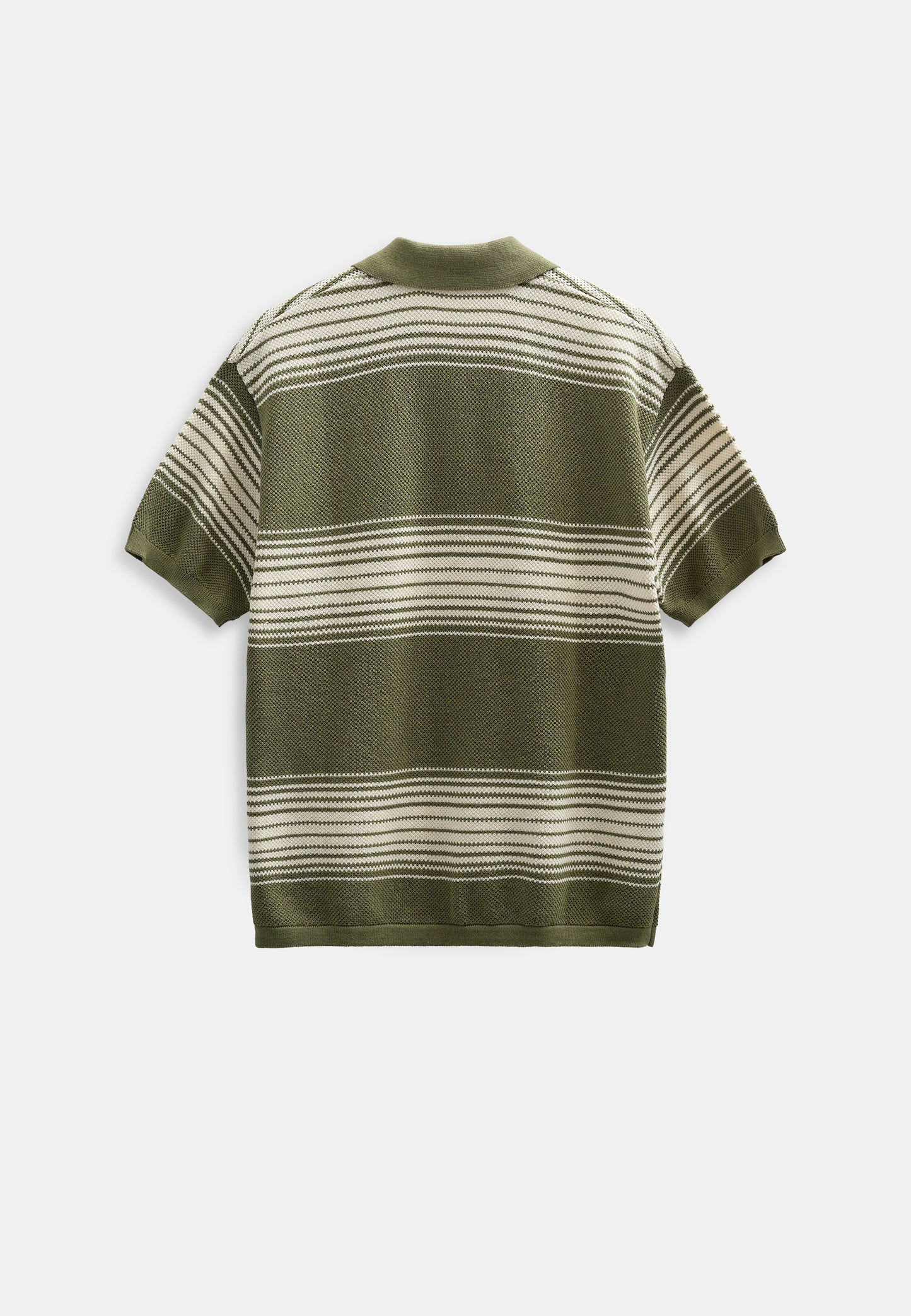 AkSeb Stripe Polo SS Knit