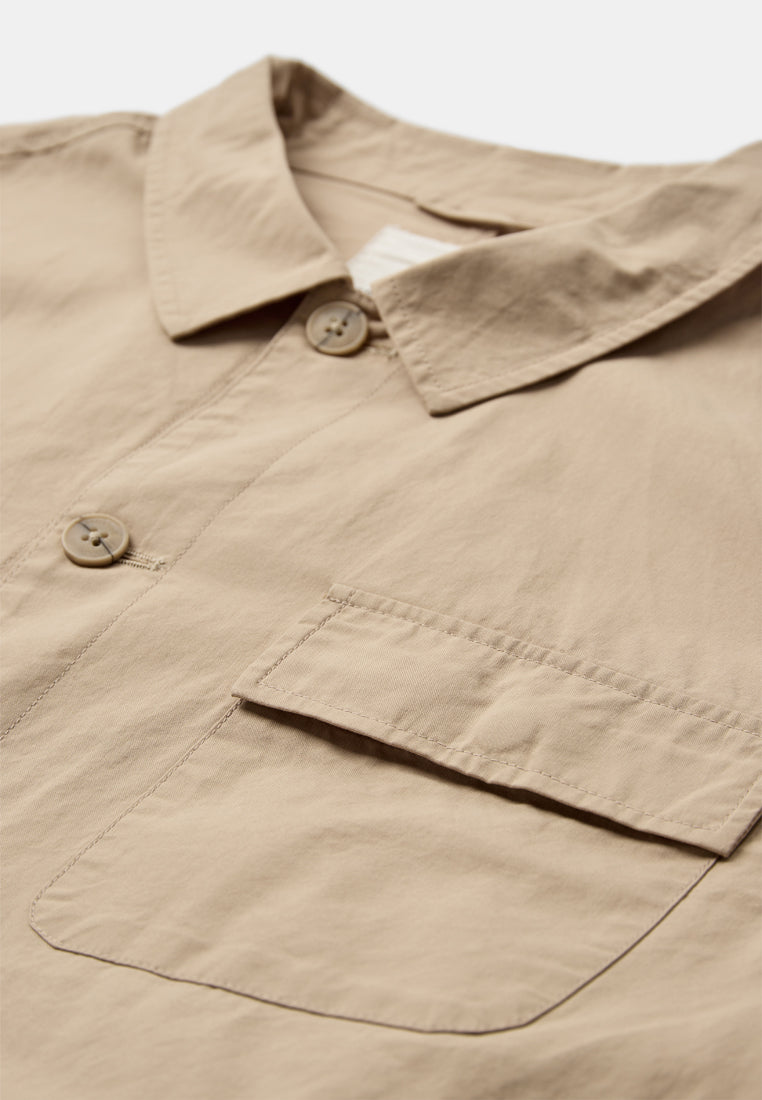 AkOdin Cotton Poplin Overshirt