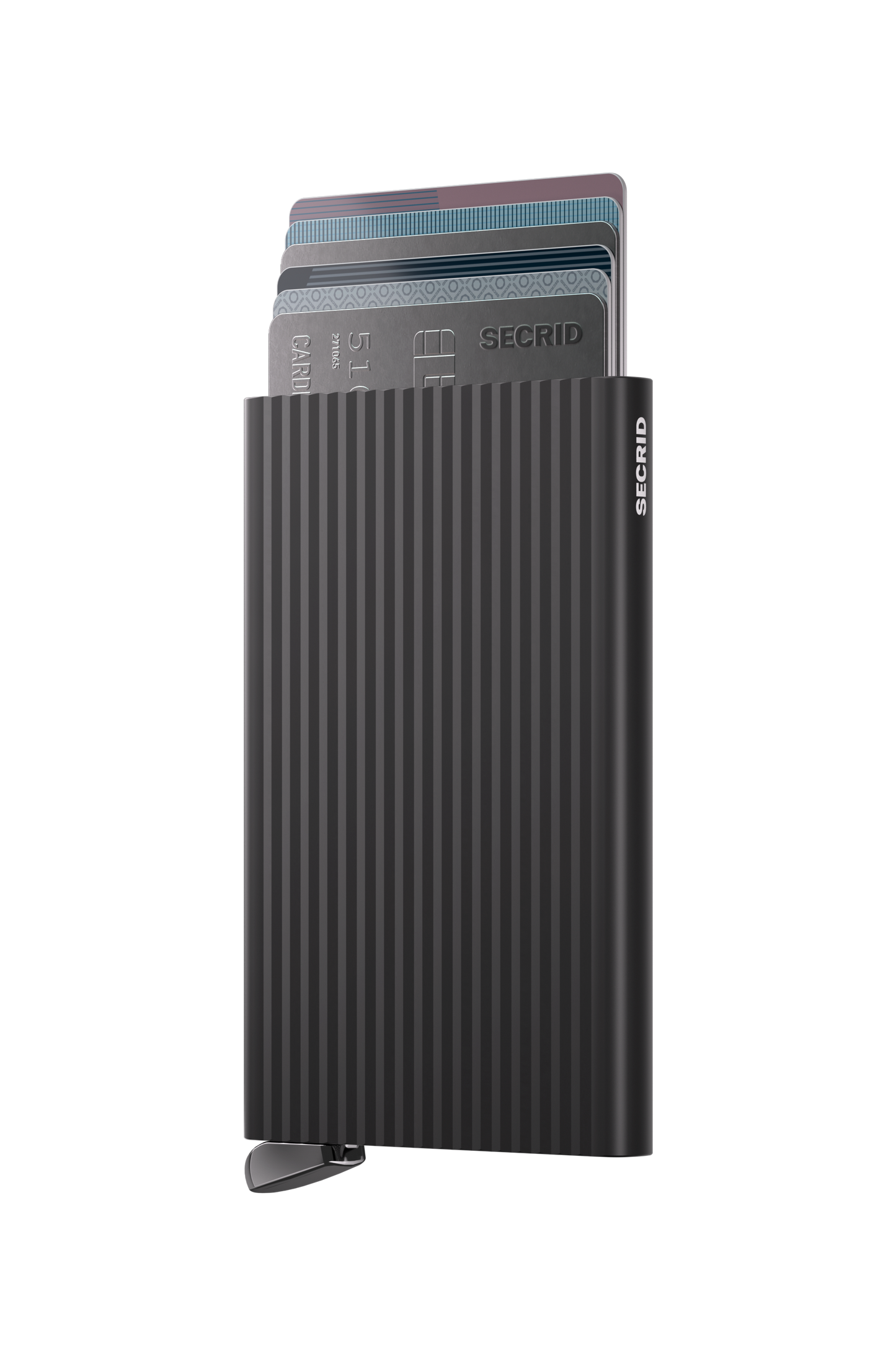 Premium Cardprotector Fluted Black+