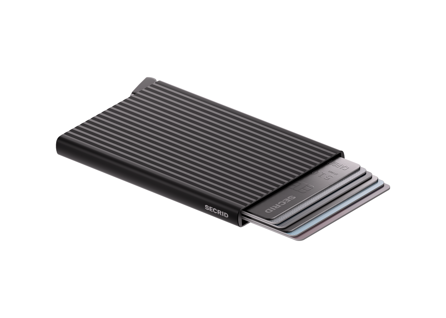Premium Cardprotector Fluted Black+