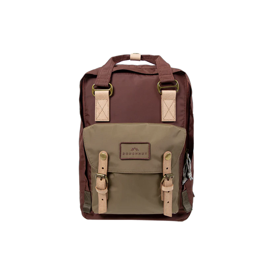 Doughnut  Macaroon Jungle Series Maroon x Khaki