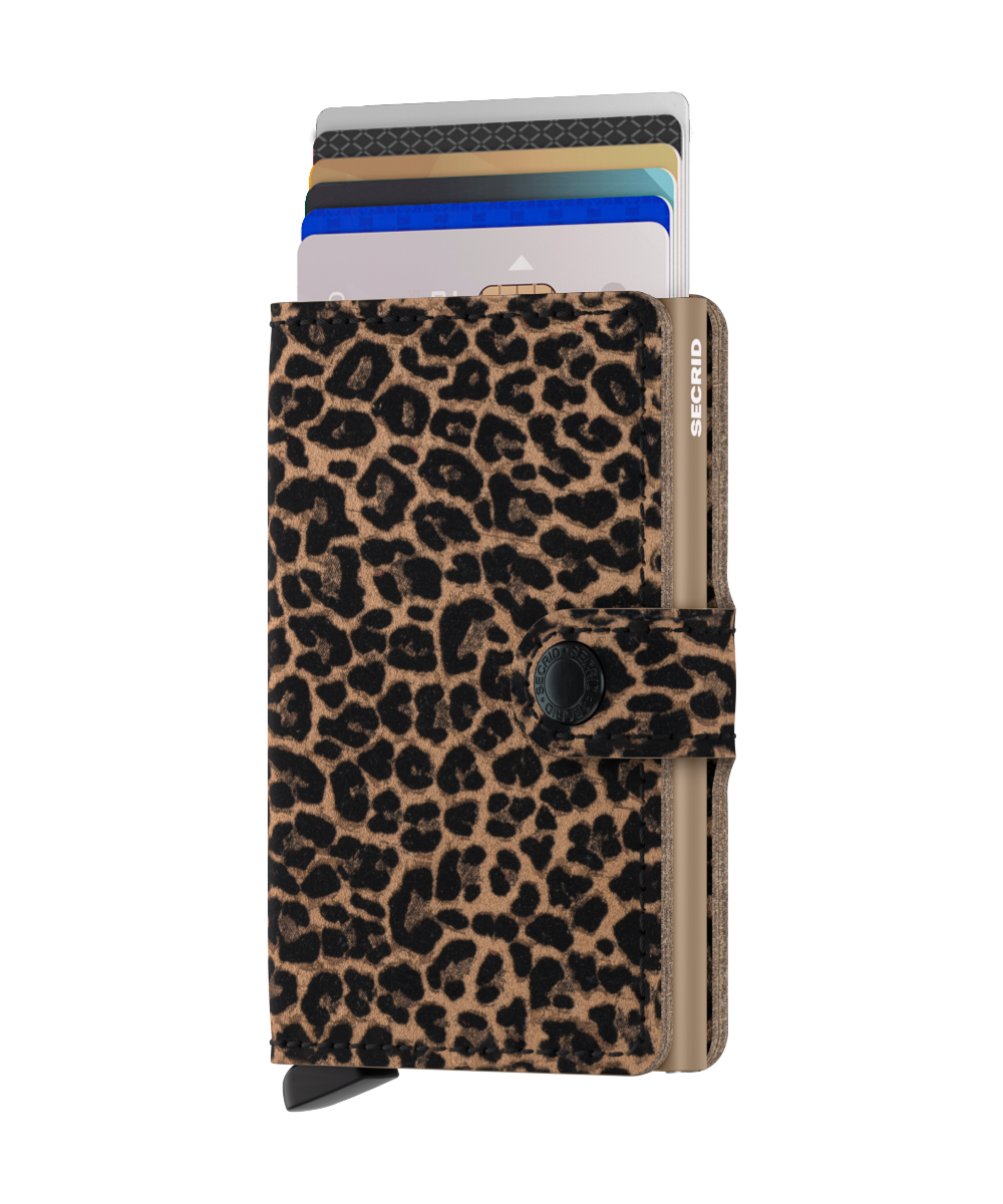 Miniwallet Leo Beige