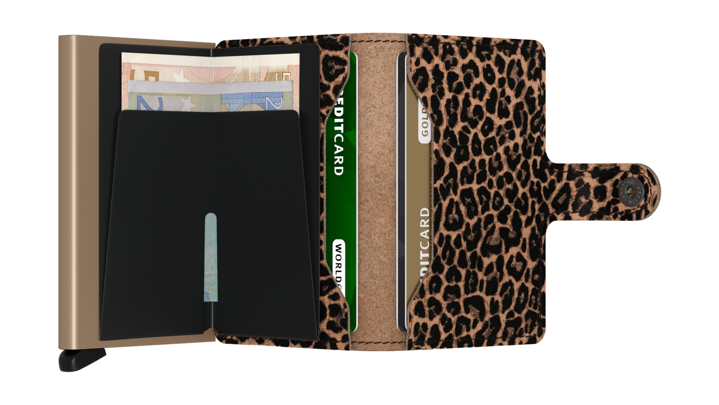 Miniwallet Leo Beige