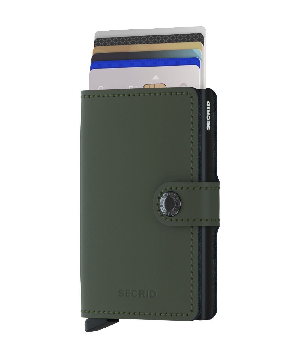 Miniwallet Matte Green-Black