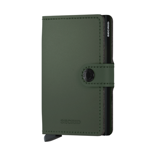Miniwallet Matte Green-Black
