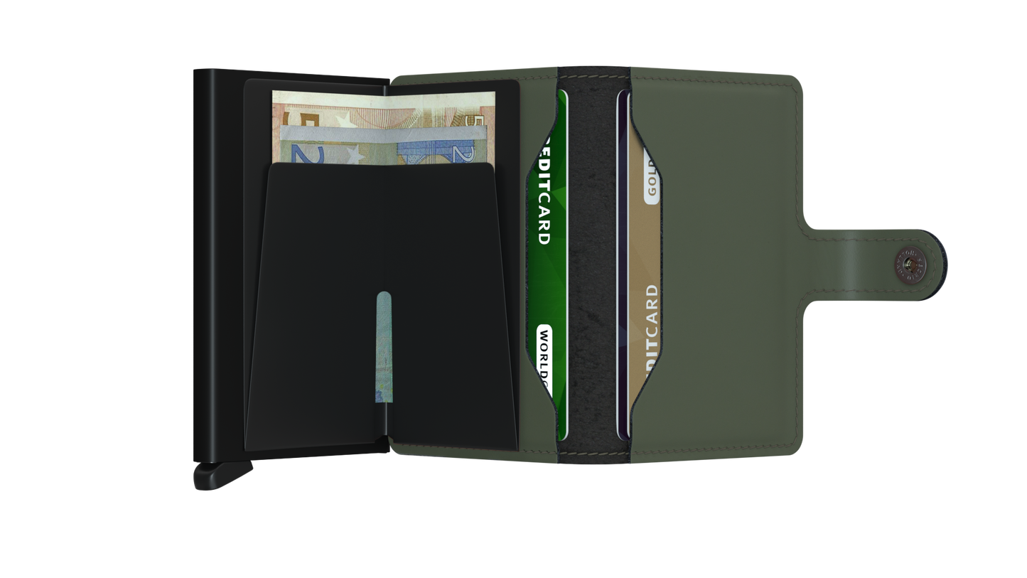 Miniwallet Matte Green-Black
