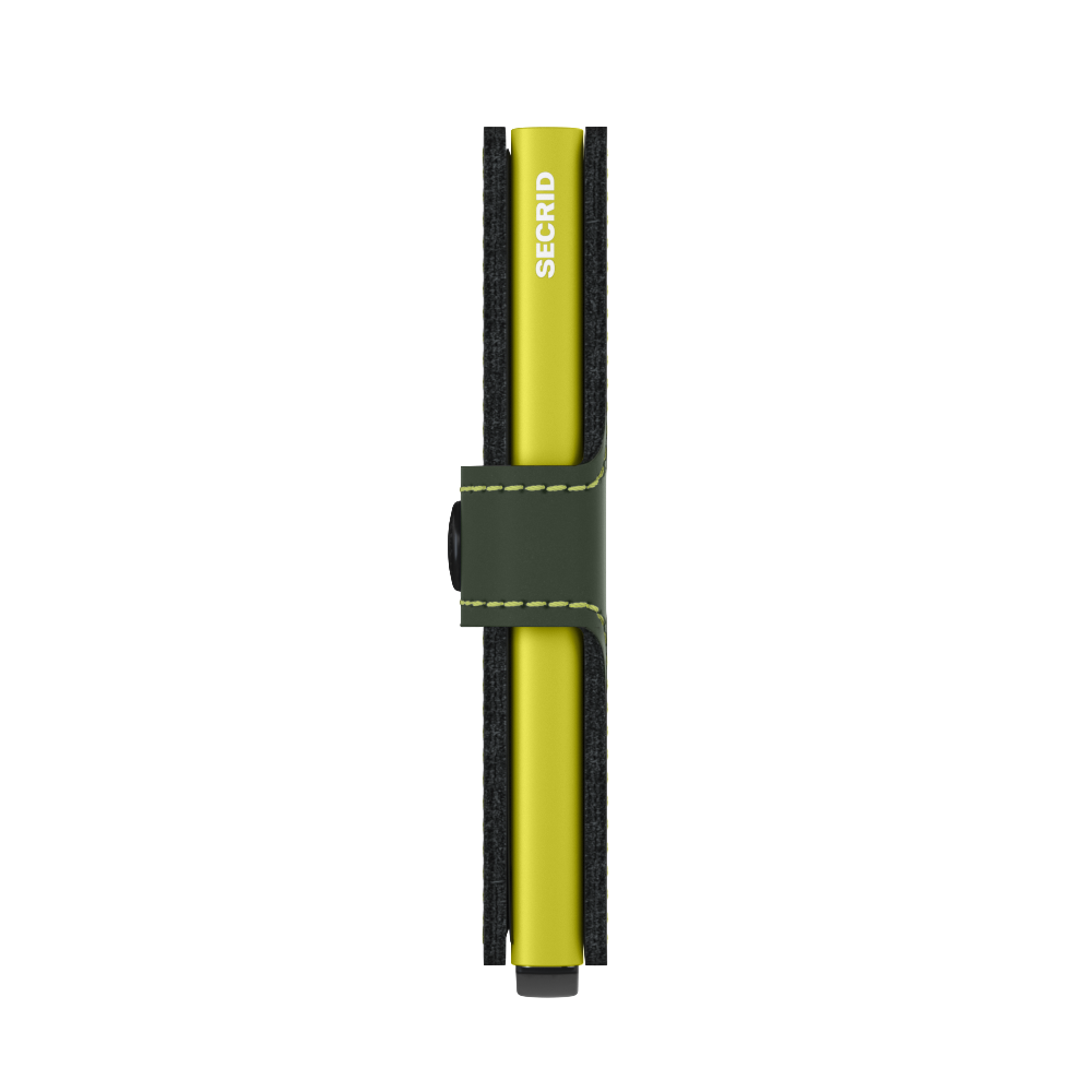 Miniwallet Matte Green & Lime