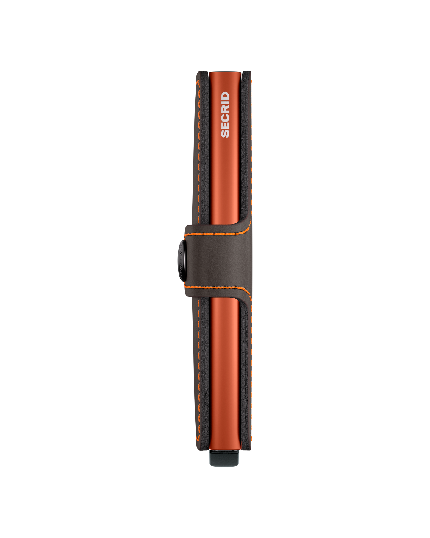 Miniwallet Matte Truffle & Orange