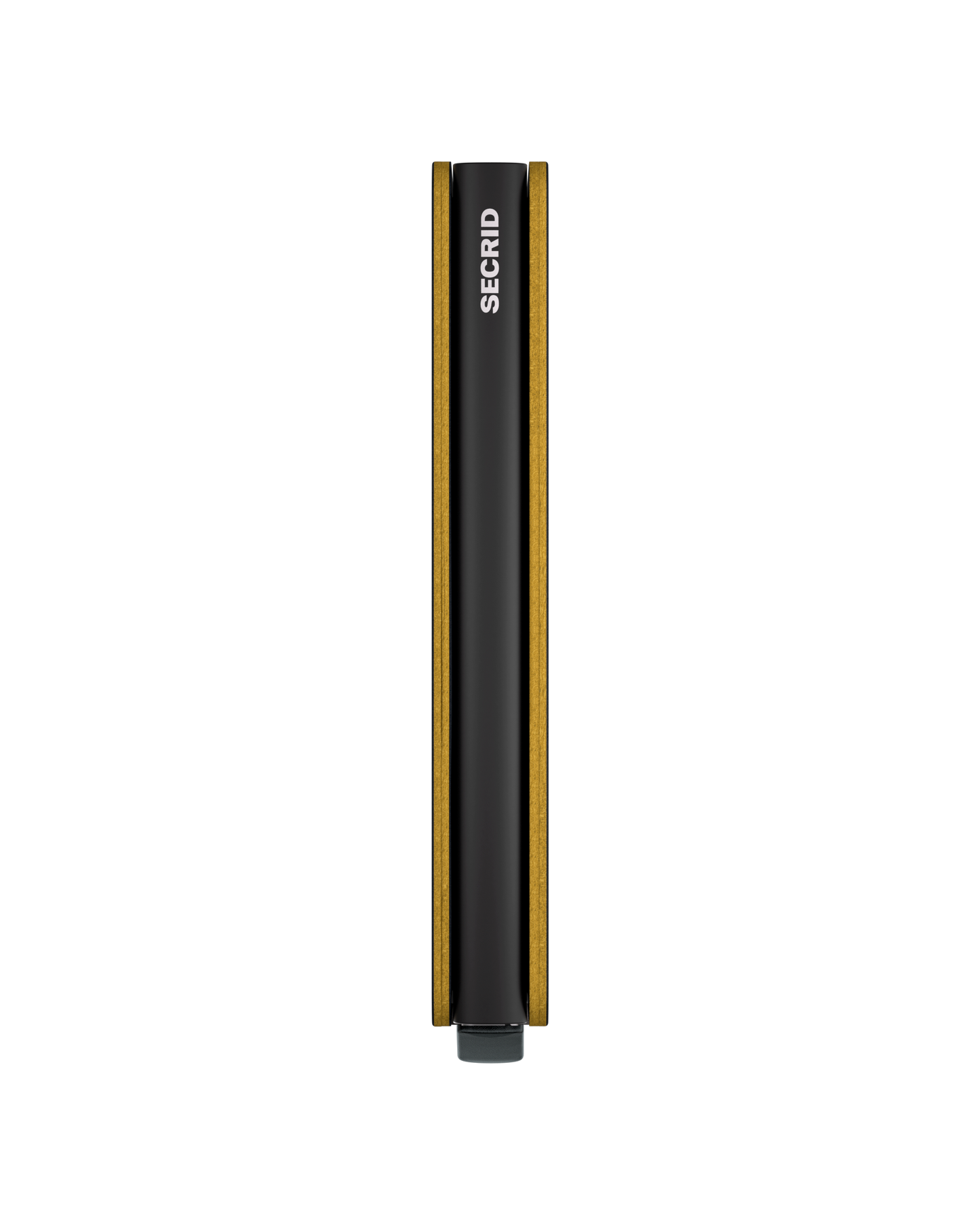 Slimwallet Matte Black & Ochre