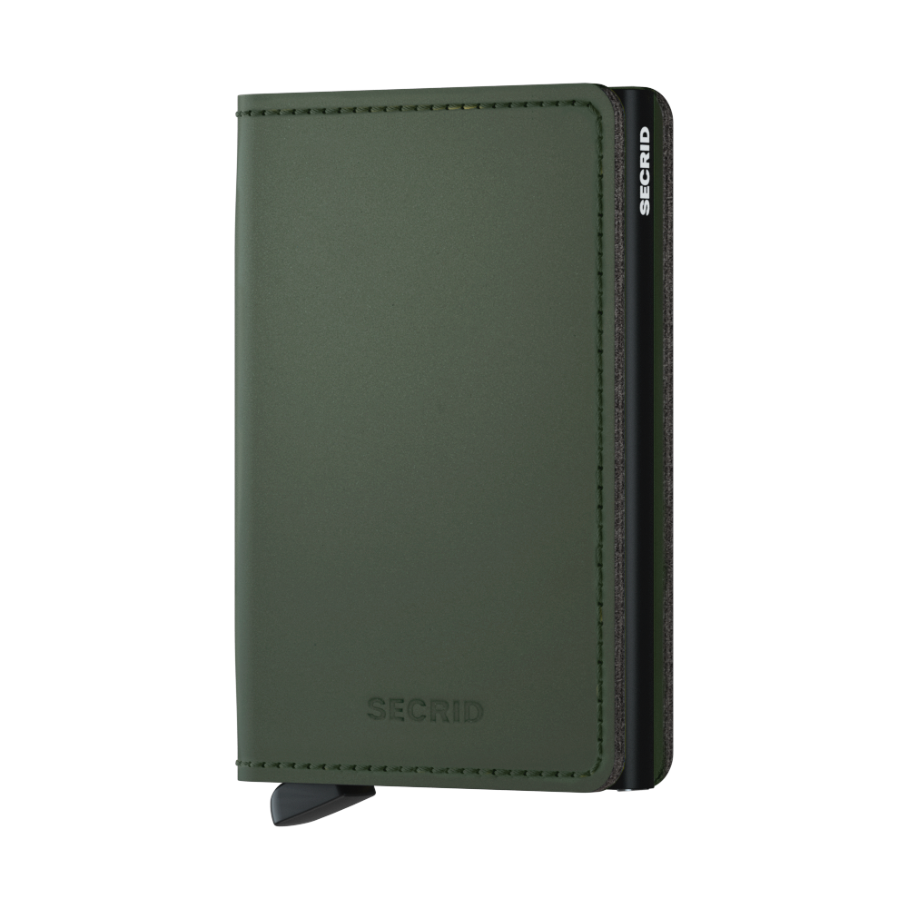 Slimwallet Matte Green-Black