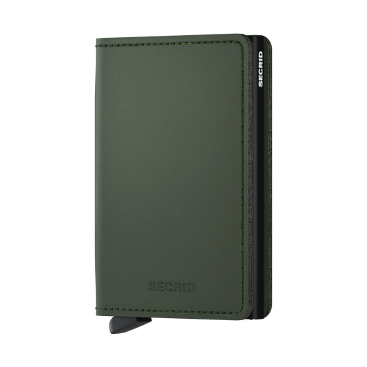 Slimwallet Matte Green-Black