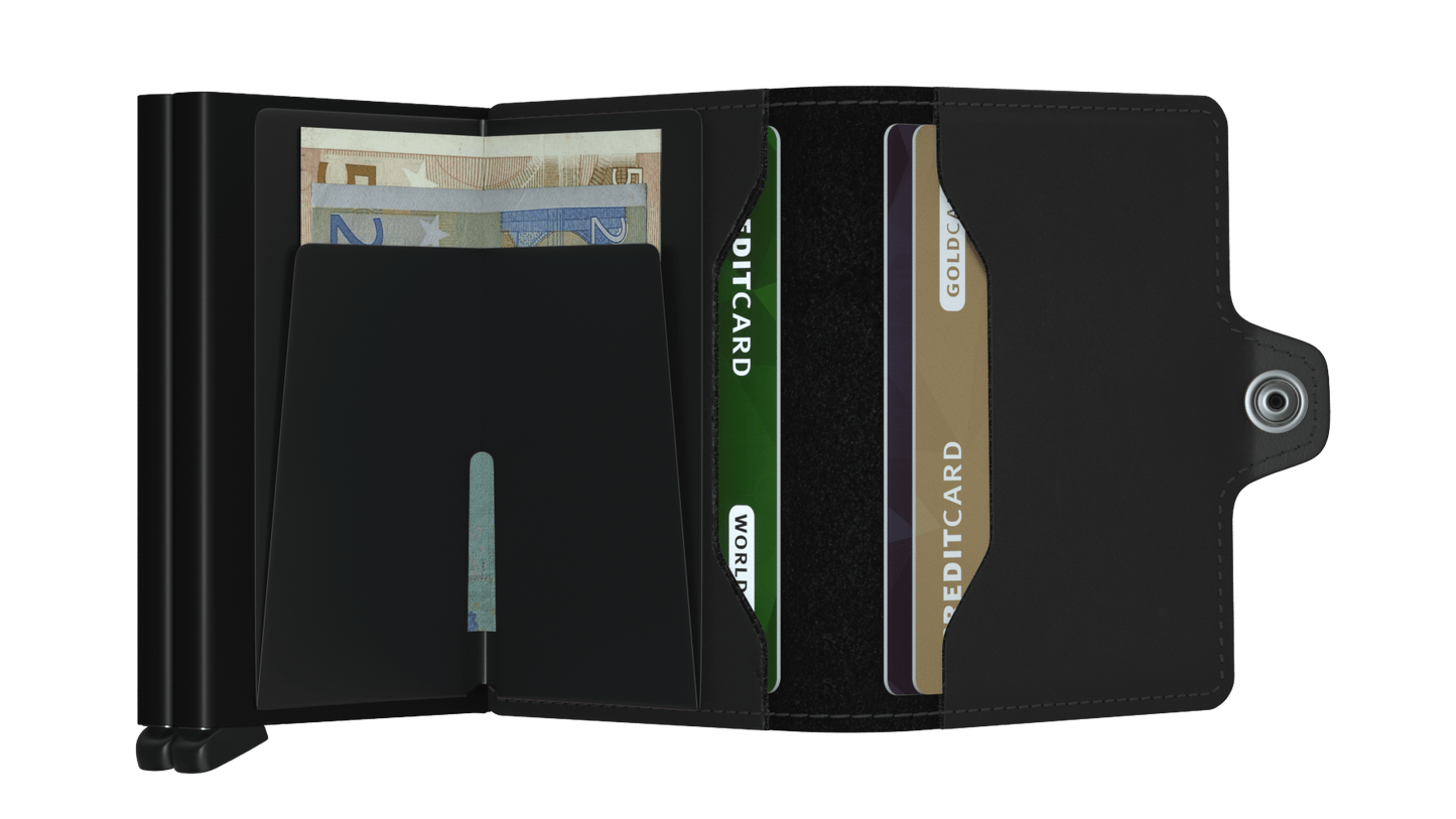 Twinwallet Matte Black