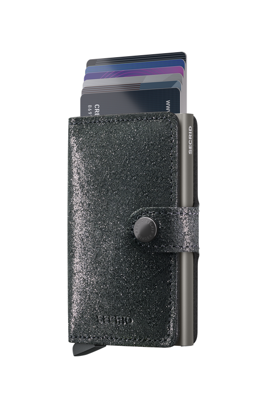 Miniwallet Stars Black