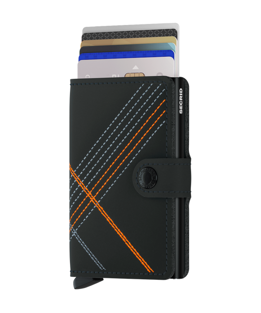 Miniwallet Stitch Linea Orange